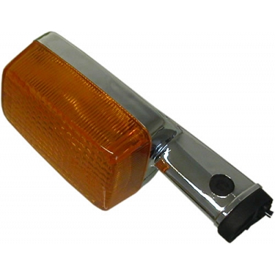 Chrome 65mm Indicator with Amber Lens