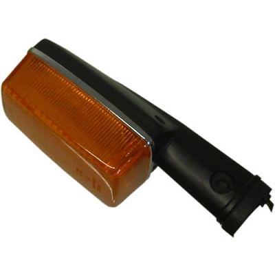 Black 65mm Indicator with Amber Lens