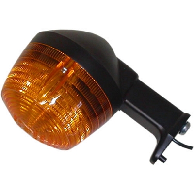 Black 39mm Indicator with Amber Lens