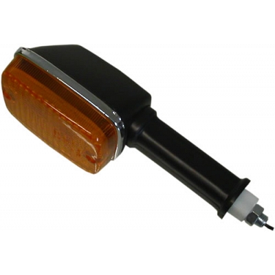 Black 85mm Indicator with Amber Lens