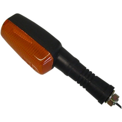 Black 73mm Indicator with Amber Lens - 018993