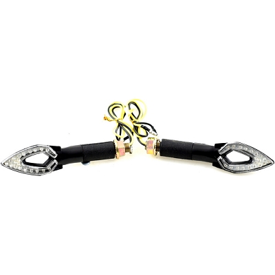 Hole Style Black LED Mini Indicators