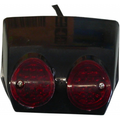 Universal Rear Light Unit with Twin Round Lights