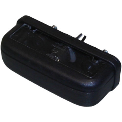 Black Universal Number Plate Light