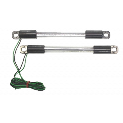 6.5" Blue Strip Light Pair