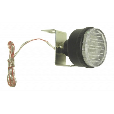 Round Marker Light with Flashing White LED's