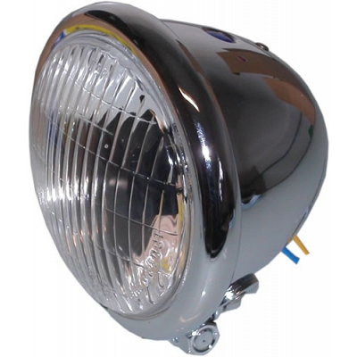4.5" Round Chrome Bottom-Mounted Bates Spotlight