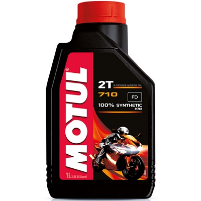 Motul 710 2T 100% Synthetic Oil (1 Litre)