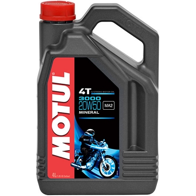 Motul 3000 20W-50 4T Mineral (4 Litres)