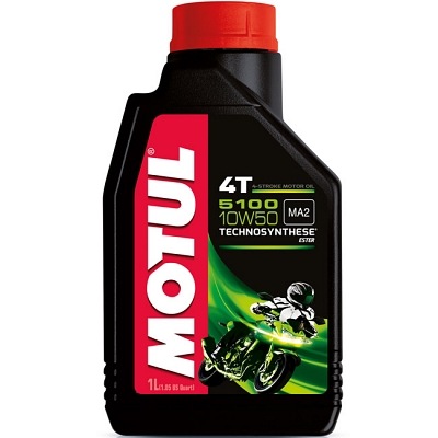 Motul 5100 10W-50 4T Semi Synthetic Oil (1 Litre)