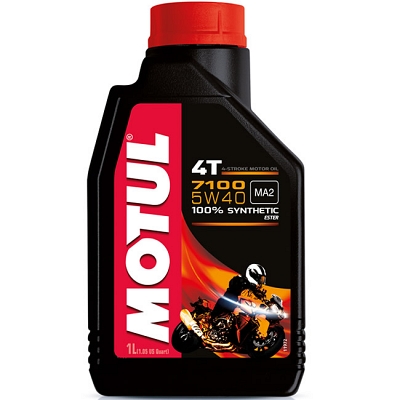 Motul 7100 5W-40 4T 100% Synthetic Oil (1 Litre)