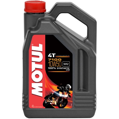 Motul 7100 10W-50 4T 100% Synthetic Oil (4 Litre)