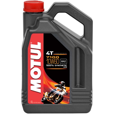 Motul 7100 10W-60 4T 100% Synthetic Oil (4 Litre)
