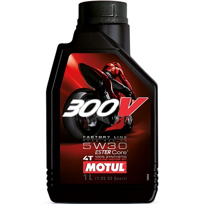 Motul 300V Factory Line 5W-30 4T 100% Synthetic Oil (1 Litre)