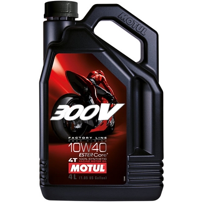Motul 300V Factory Line 10W-40 4T 100% Synthetic Oil (4 Litre)