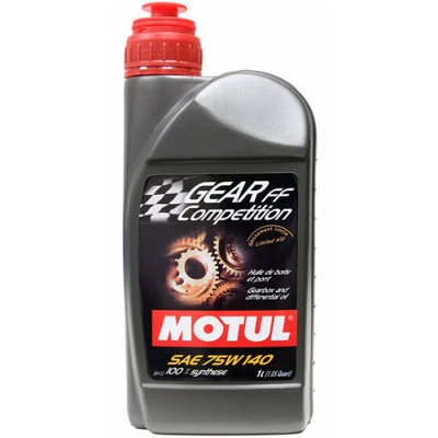 Motul Gear Competition 75w140 Gearbox Oil 100% Synthetic 1 Litre