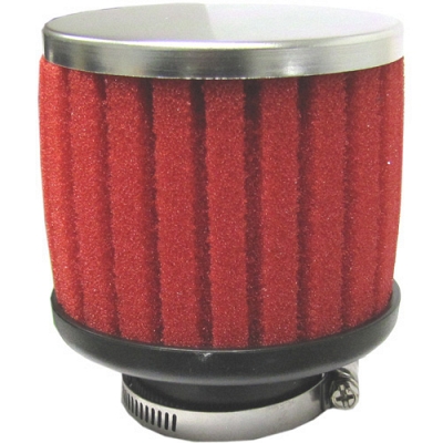 Red 38mm Ridged Foam Power Air Filter