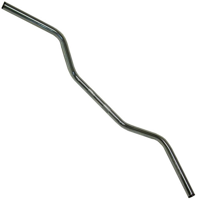 Chrome 1" Glide Style Handlebars with 4.5" Rise