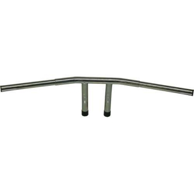 Chrome 1" T-Bar Handlebars with 6" Risers