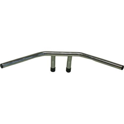 Chrome 1" T-Bar Handlebars with 5" Risers