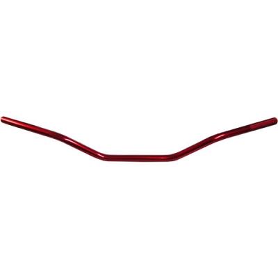Red 7/8" Aluminium Handlebars with 1.5" Rise