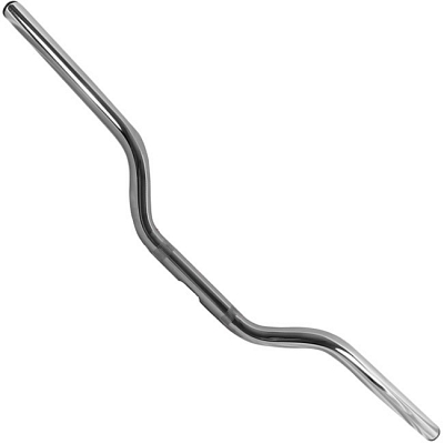 Chrome 7/8" x 28" Handlebars 2.5" Rise Wiring Holes Honda CB750K