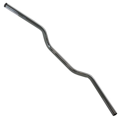 Chrome 7/8" Handlebars with 2.5" Rise and 6" Centre