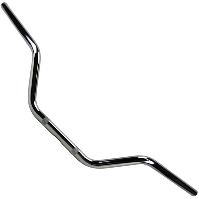 Chrome 7/8" Handlebars 4" Rise & Holes for Wiring Honda CB750K