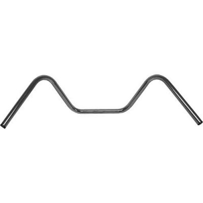 Chrome 7/8" Pullback Style Handlebars with 7" Rise