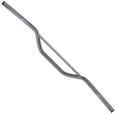 Chrome 7/8" Trail Style Handlebars with 4" Rise (31" Long)