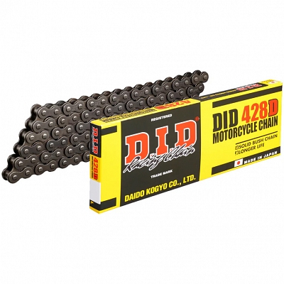DID 428D-112L Black Standard Drive Chain