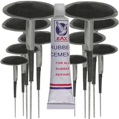 Tubeless Tyre Puncture Repair Wired Mushroom Plug Patches