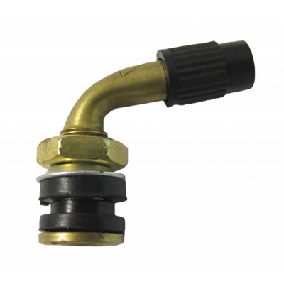 8mm 45 Degree Tubeless Tyre Valves with Nuts Outside