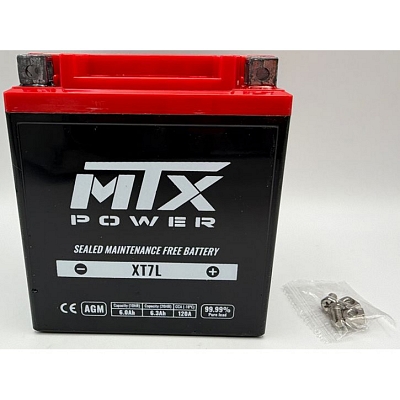 MTX XT7L AGM Sealed Battery YTX7L-BS YTZ8V STX7L-BS ETX7L-BS