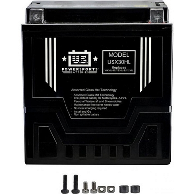 US Powersports USX30HL AGM Sealed Battery YTX30L-BS Y60-N24L-A