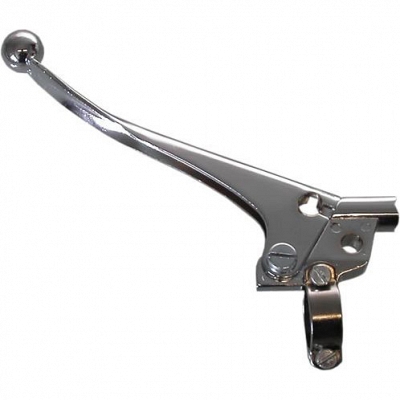 Chrome British Type Clutch Lever Assembly - 014896
