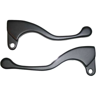 Black Long Front Brake & Clutch Lever Set