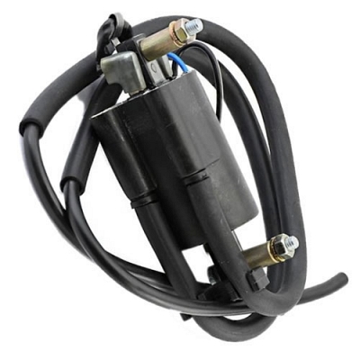 6v Points Type Ignition Coil Dual Output + 2 Wires (100mm)