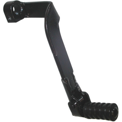 Black 10mm x 120mm Gear Lever with Folding Toe Peg - 014071