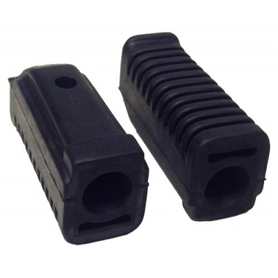 95mm Footrest Rubbers with 18mm Round Fitting