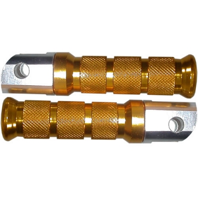 Gold Anodised Honda Footrests