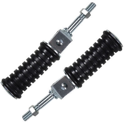 Round Footrests with 10mm Bolt