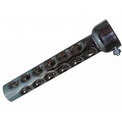 Chrome 41mm Four Stroke Exhaust Baffle