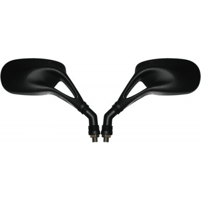 Black Rectangle Mirrors with 10mm Thread - 011876