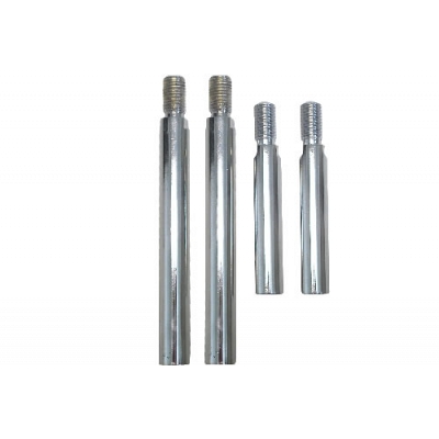 60mm & 100mm Chrome Mirror Extensions with 10mm Thread