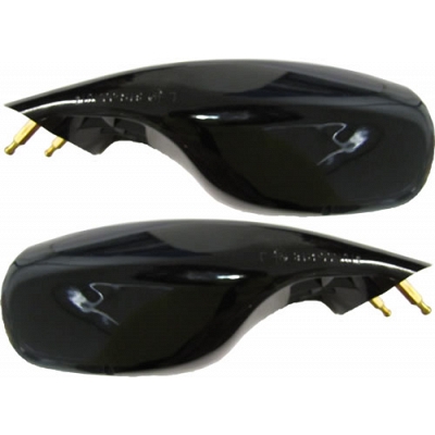 Black Fairing Type Mirrors - 011797