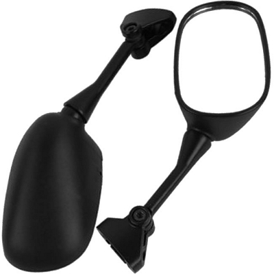 Black Fairing Mirrors Honda 88120-MCW-D01 88110-MCW-D01