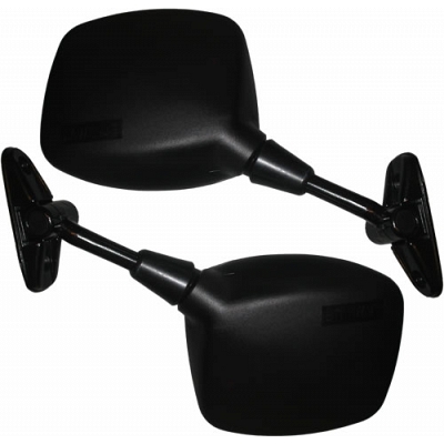 Black Fairing Type Mirrors - 011771