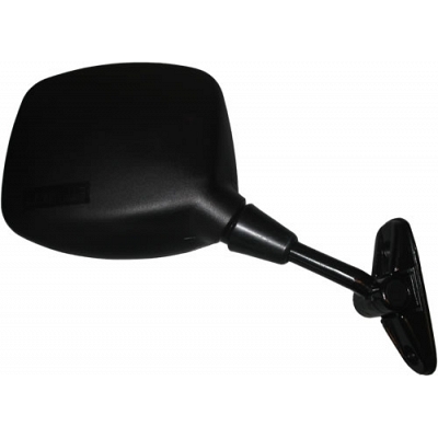 Right Hand Black Fairing Type Mirror 60mm Hole Centres
