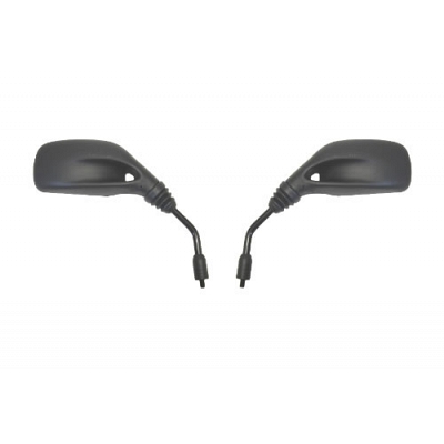 Black Rectangle Mirrors with 8mm Thread - 011908